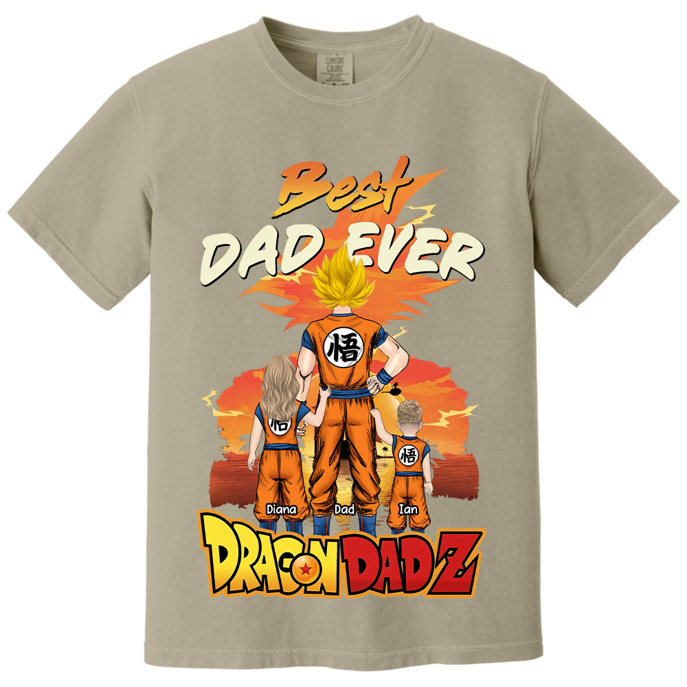 Personalized DragonDad Best Dad Ever Shirt, Gift For Dad, Father's Day L0411 VH01 