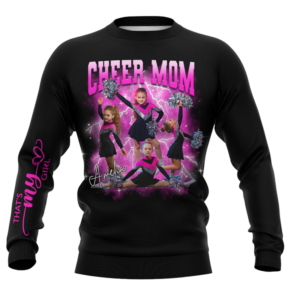 Cheer Mom - I'll Always Be Your Biggest Fan Personalized Shirt For Cheer  Family Na02