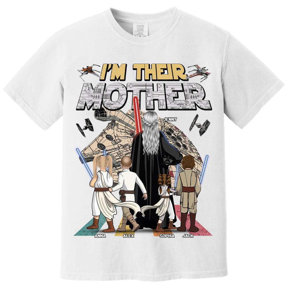 I Am Their Mother - Personalized Shirt - Gift For Mom, Mother's Day Vr2 T1807 Hv01