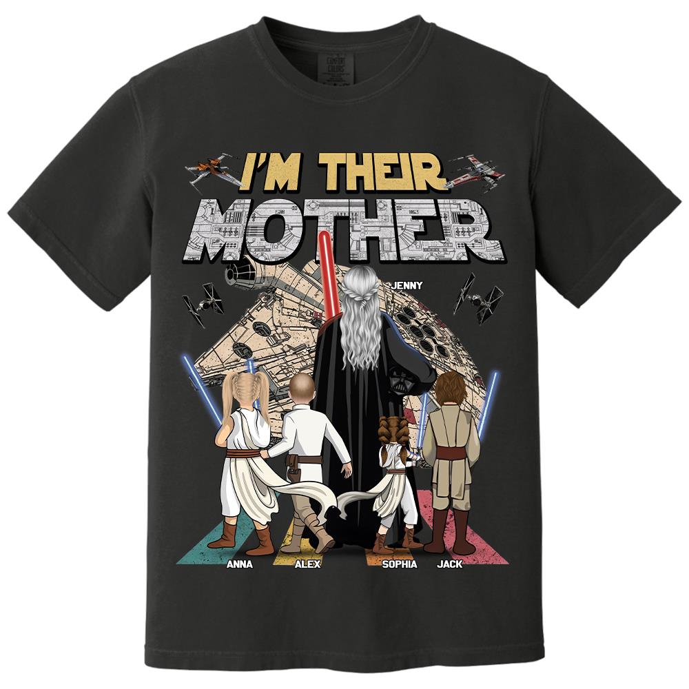 I Am Their Mother - Personalized Shirt - Gift For Mom, Mother's Day Vr2 T1807 Hv01