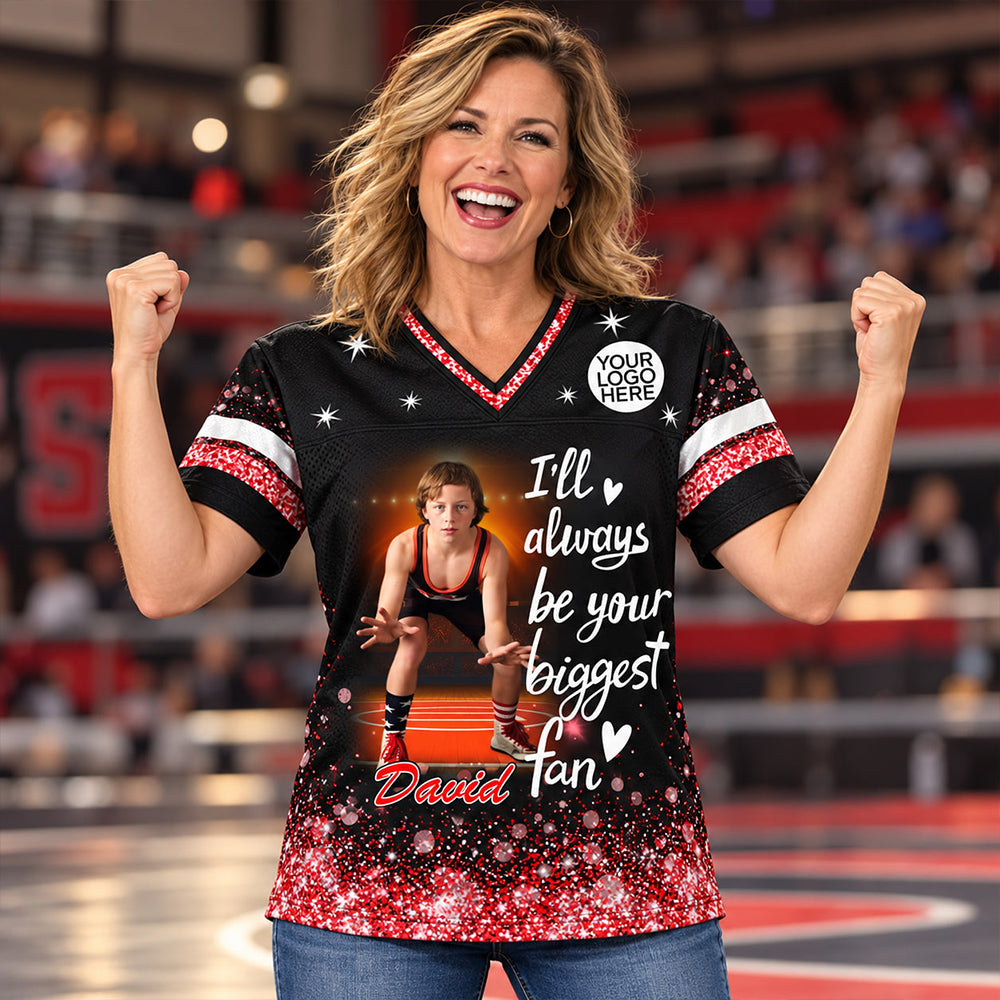Wrestling Mom - Personalized All Over Print Shirt For Wrestling Lovers NA04 - NV01 - VN09