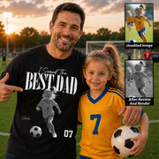 I Scored The Best Soccer Dad - Personalized Shirt, Father's Day Gift for Dad, Husband Na02 TH23