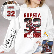 Personalized Softball Shirt Custom Your Photo Gift For Softball Mom Grandma Sport Family T1807