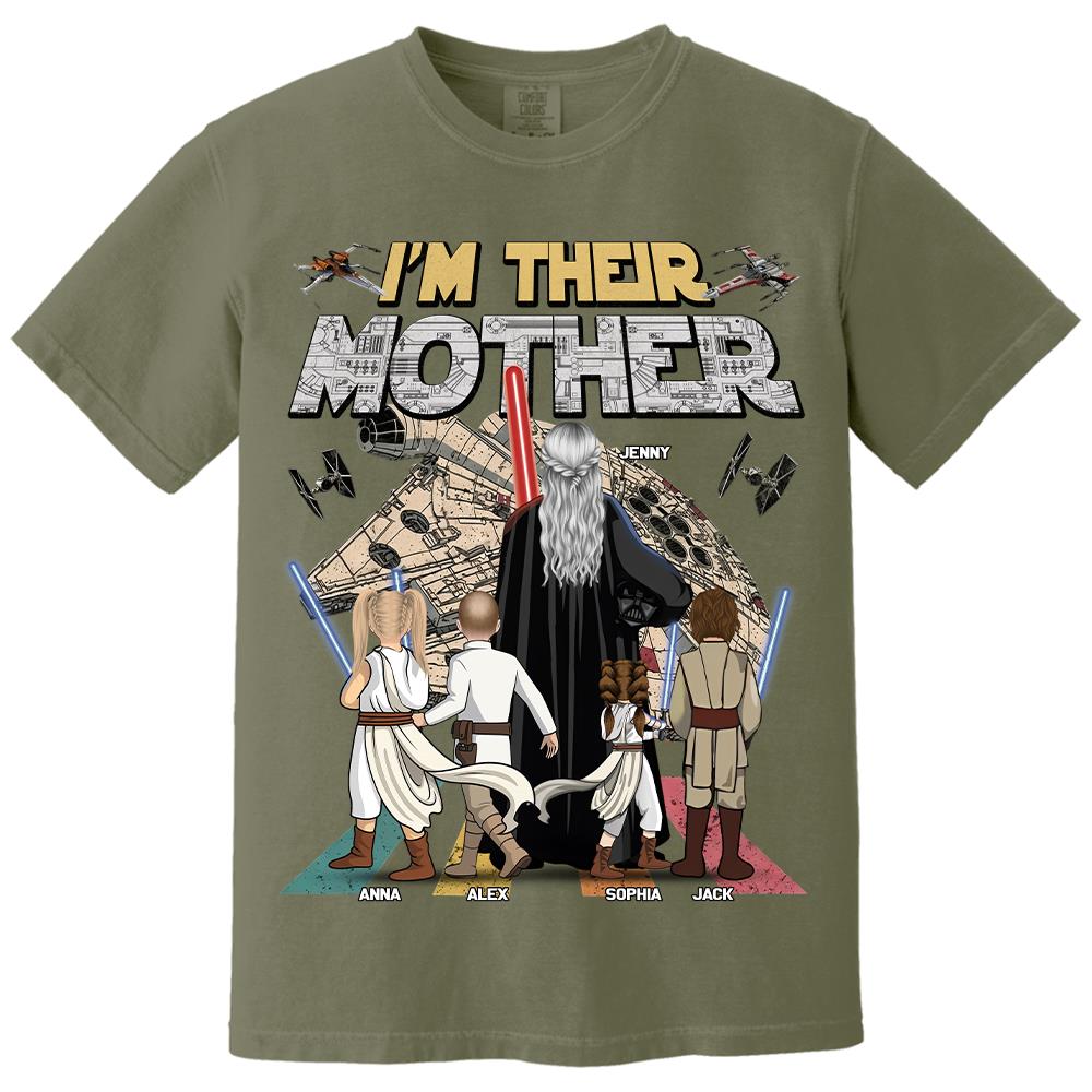 I Am Their Mother - Personalized Shirt - Gift For Mom, Mother's Day Vr2 T1807 Hv01