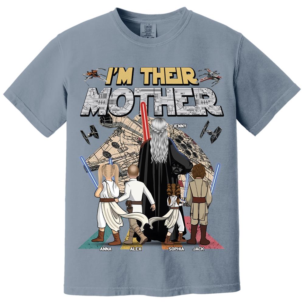 I Am Their Mother - Personalized Shirt - Gift For Mom, Mother's Day Vr2 T1807 Hv01
