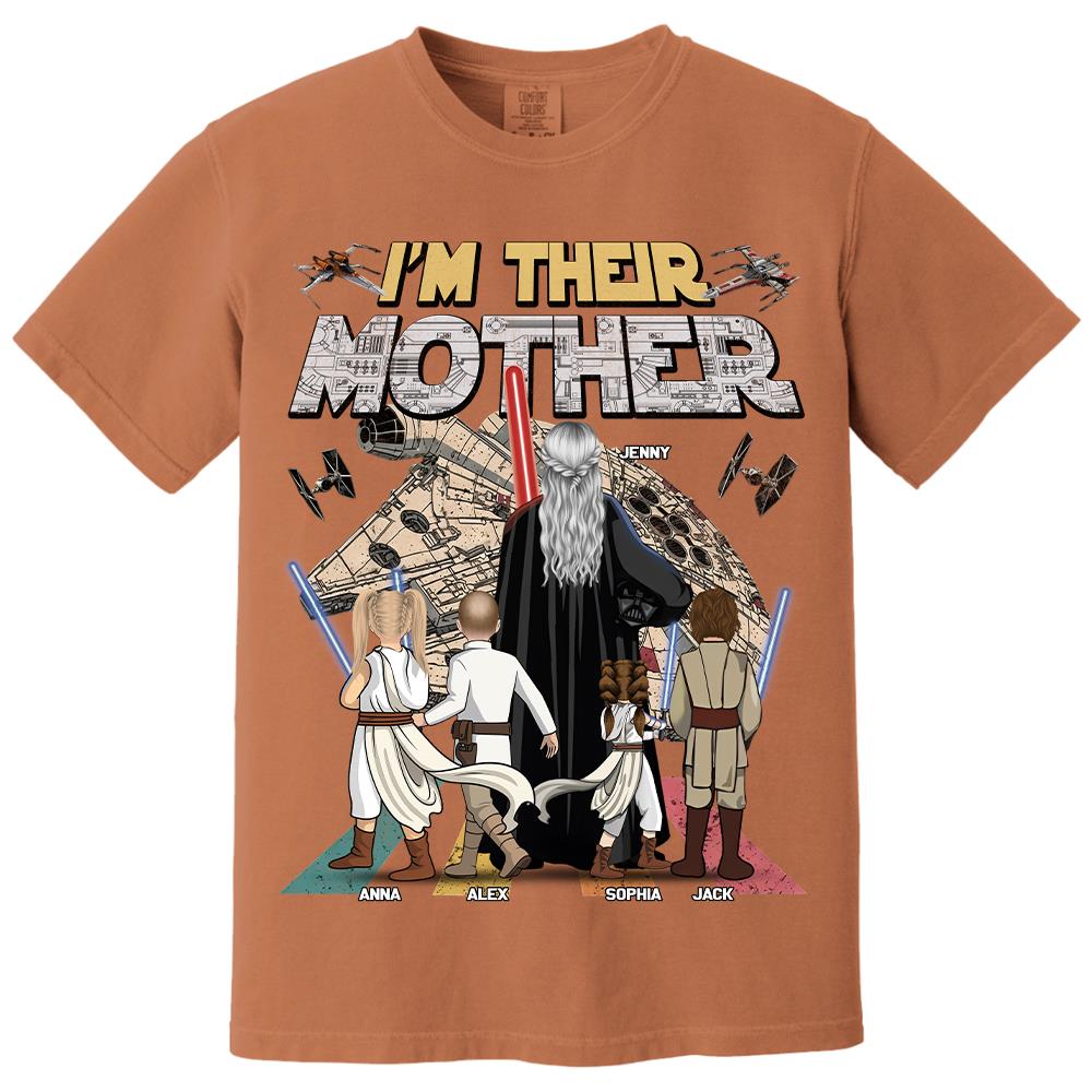 I Am Their Mother - Personalized Shirt - Gift For Mom, Mother's Day Vr2 T1807 Hv01