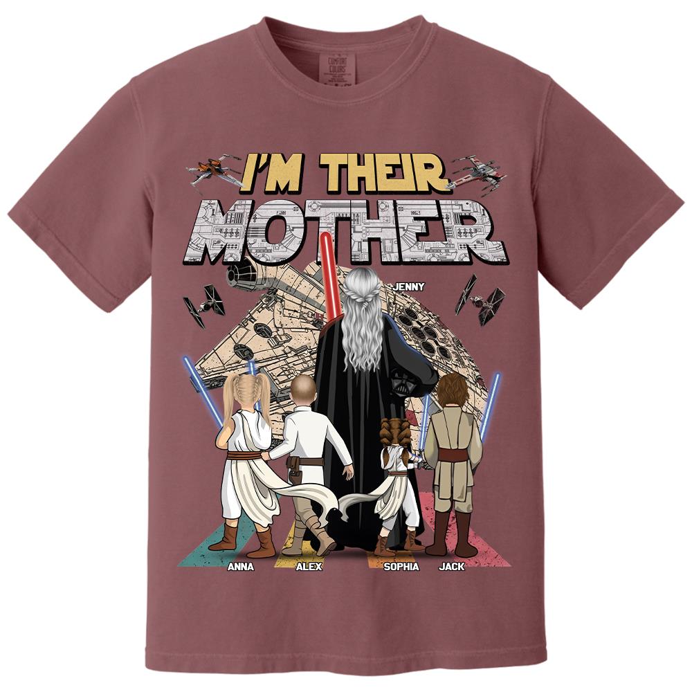 I Am Their Mother - Personalized Shirt - Gift For Mom, Mother's Day Vr2 T1807 Hv01