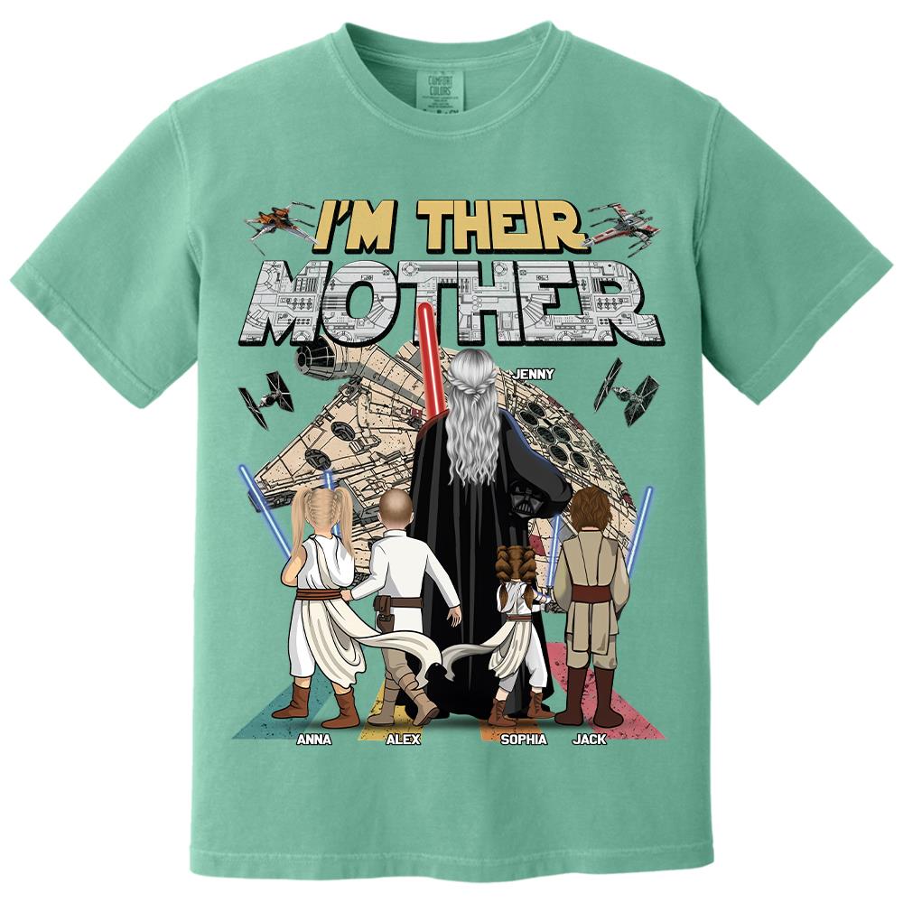 I Am Their Mother - Personalized Shirt - Gift For Mom, Mother's Day Vr2 T1807 Hv01