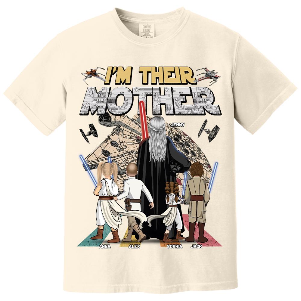 I Am Their Mother - Personalized Shirt - Gift For Mom, Mother's Day Vr2 T1807 Hv01