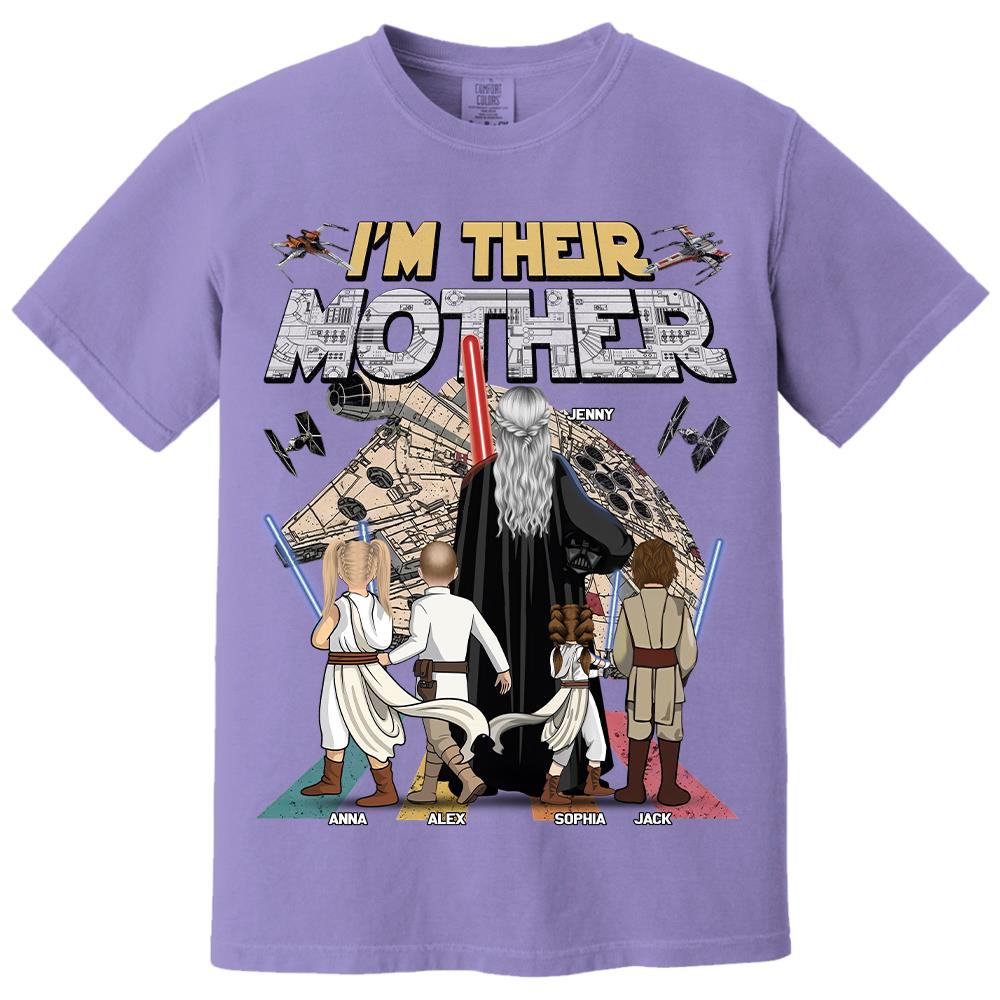I Am Their Mother - Personalized Shirt - Gift For Mom, Mother's Day Vr2 T1807 Hv01