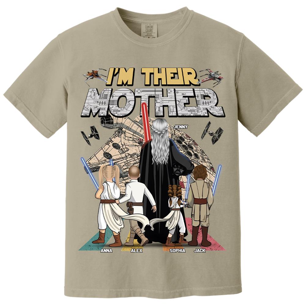 I Am Their Mother - Personalized Shirt - Gift For Mom, Mother's Day Vr2 T1807 Hv01
