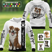 This Human Belongs To, Personalized Shirt, Gift For Dog Lover Vr2 T1807 Hv01