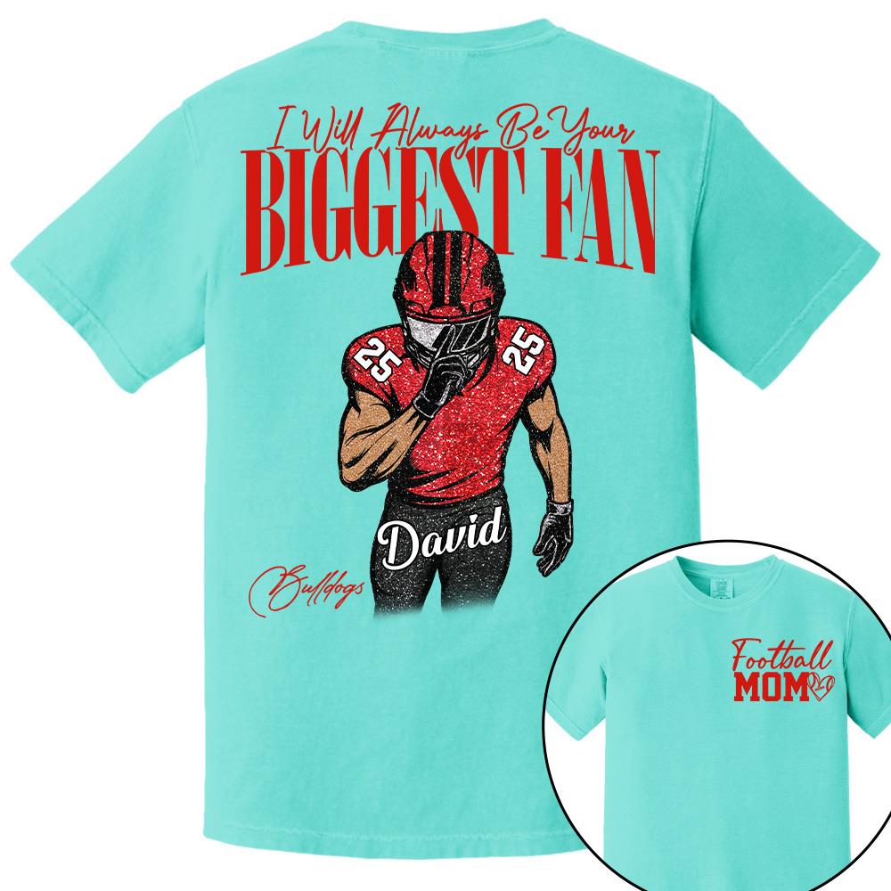 I'll Always Be Your Biggest Fan - Washed Tee Retro Bootleg Shirt For Football Players Na02 Hv01