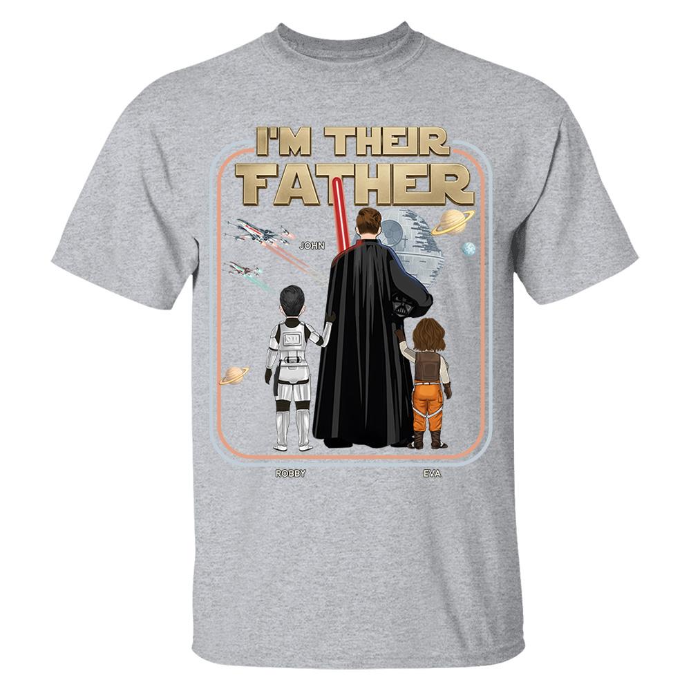 I'm Their Father - Personalized Shirt For Dad - Custom Gift For Father's Day A2110 Nh00