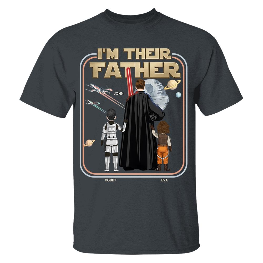 I'm Their Father - Personalized Shirt For Dad - Custom Gift For Father's Day A2110 Nh00