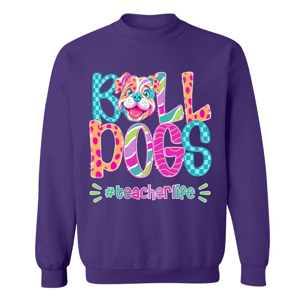 Personalized Mascot Spirit Shirt, Personalized School Spirit Tee, Colorful Team Name T-Shirt Hv01