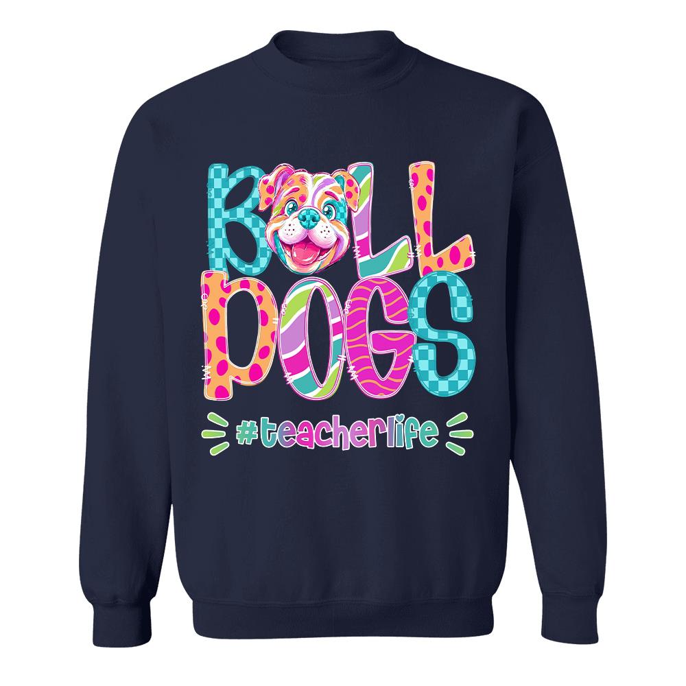 Personalized Mascot Spirit Shirt, Personalized School Spirit Tee, Colorful Team Name T-Shirt Hv01