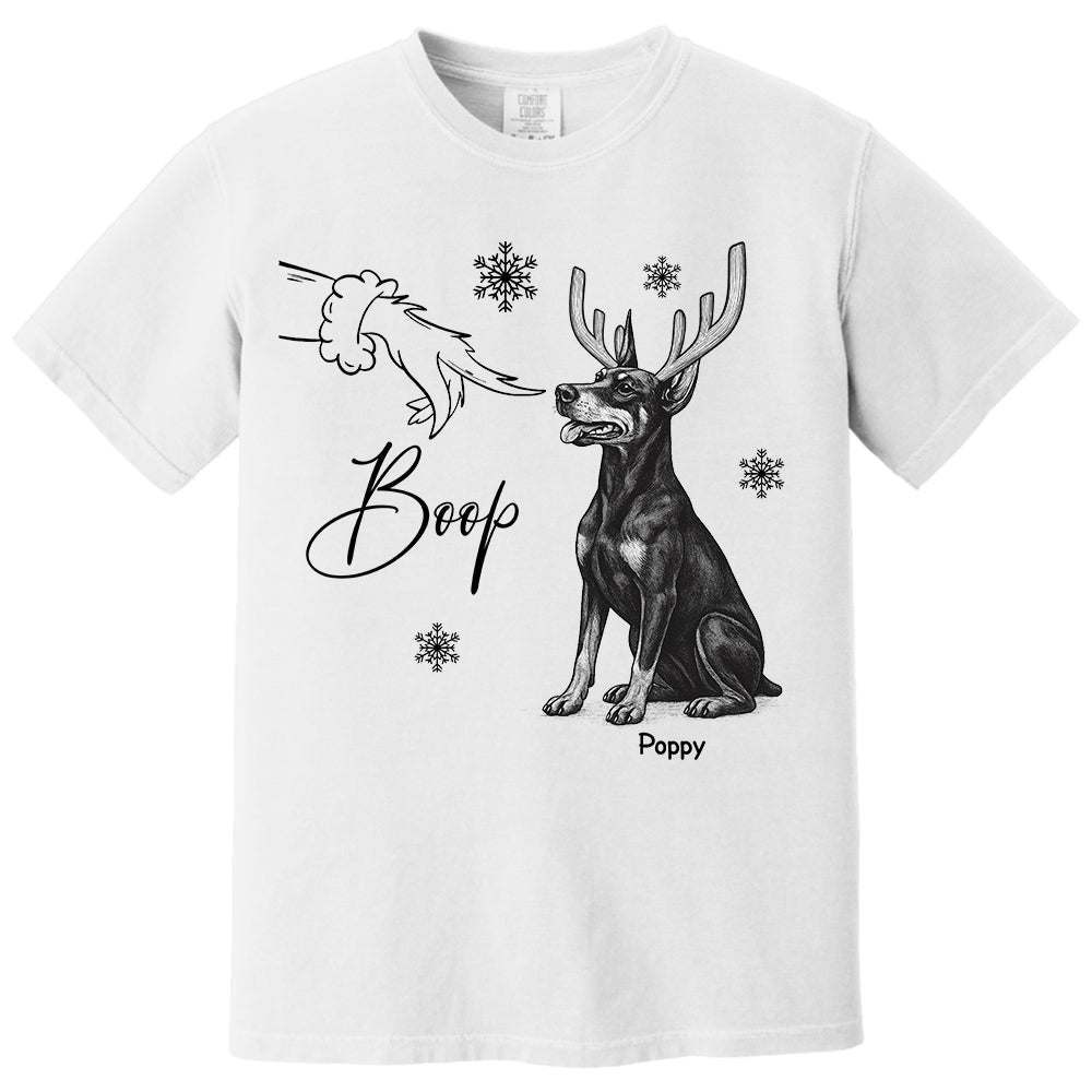 Boop Dog, Custom Photo Dog Christmas Shirt,  Gift For Dog Lovers T1807 Pt99