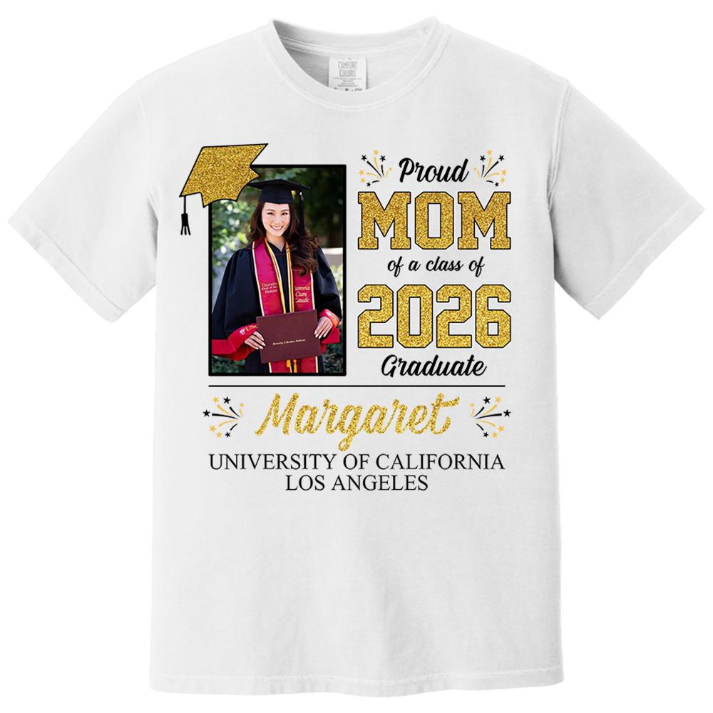 Personalized Graduation Shirts Custom Graduation Shirt Class of 2026 Family Gifts For Family Member Graduation Shirt Vr2 Na02 Hv01