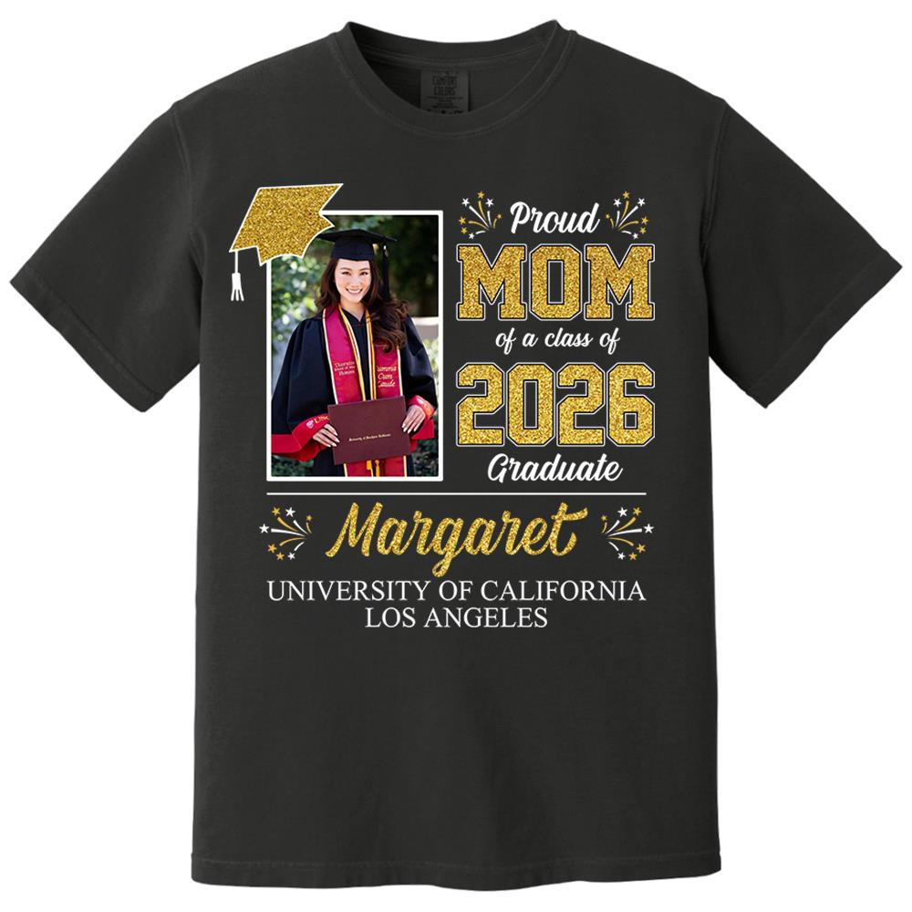 Personalized Graduation Shirts Custom Graduation Shirt Class of 2026 Family Gifts For Family Member Graduation Shirt Vr2 Na02 Hv01