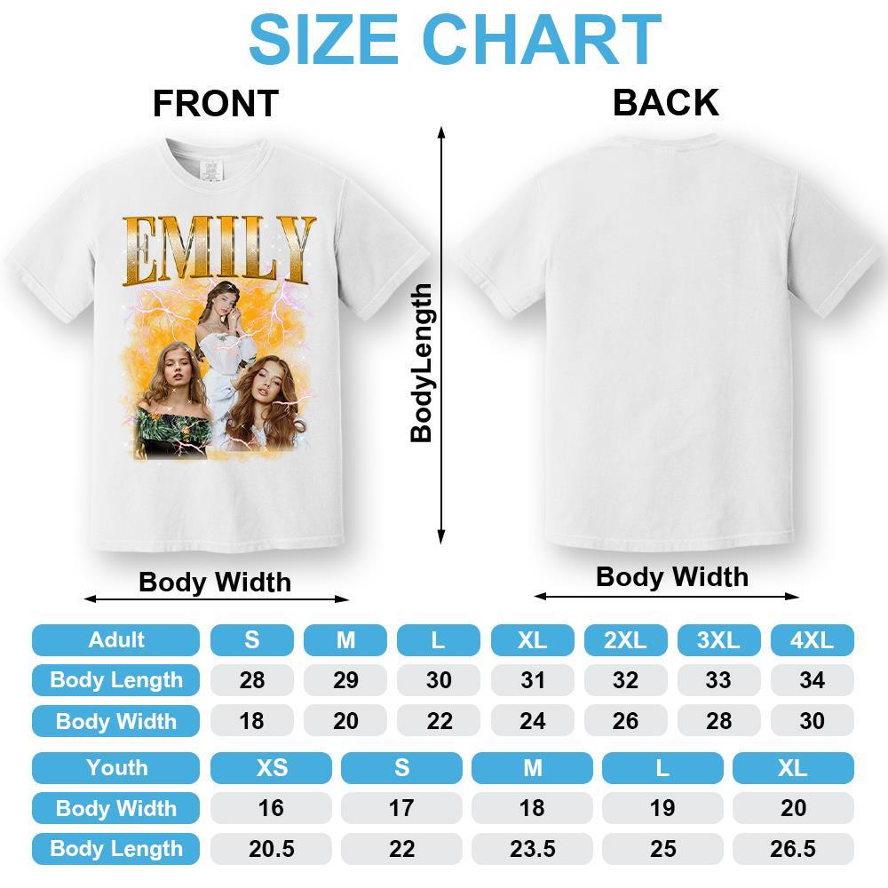 Custom Bootleg Rap Tee Shirt for Boyfriend Girlfriend Custom Face Tshirt Vintage Graphic Shirt Nh00