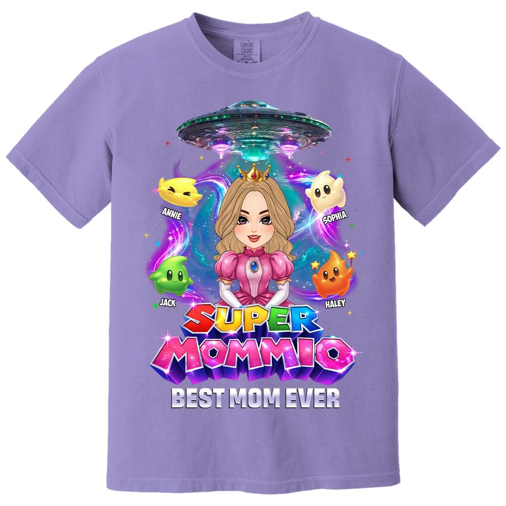 Galaxy Luma Super Mommio Shirt, Gift For Mom, Mother's Day L0411 Hv01