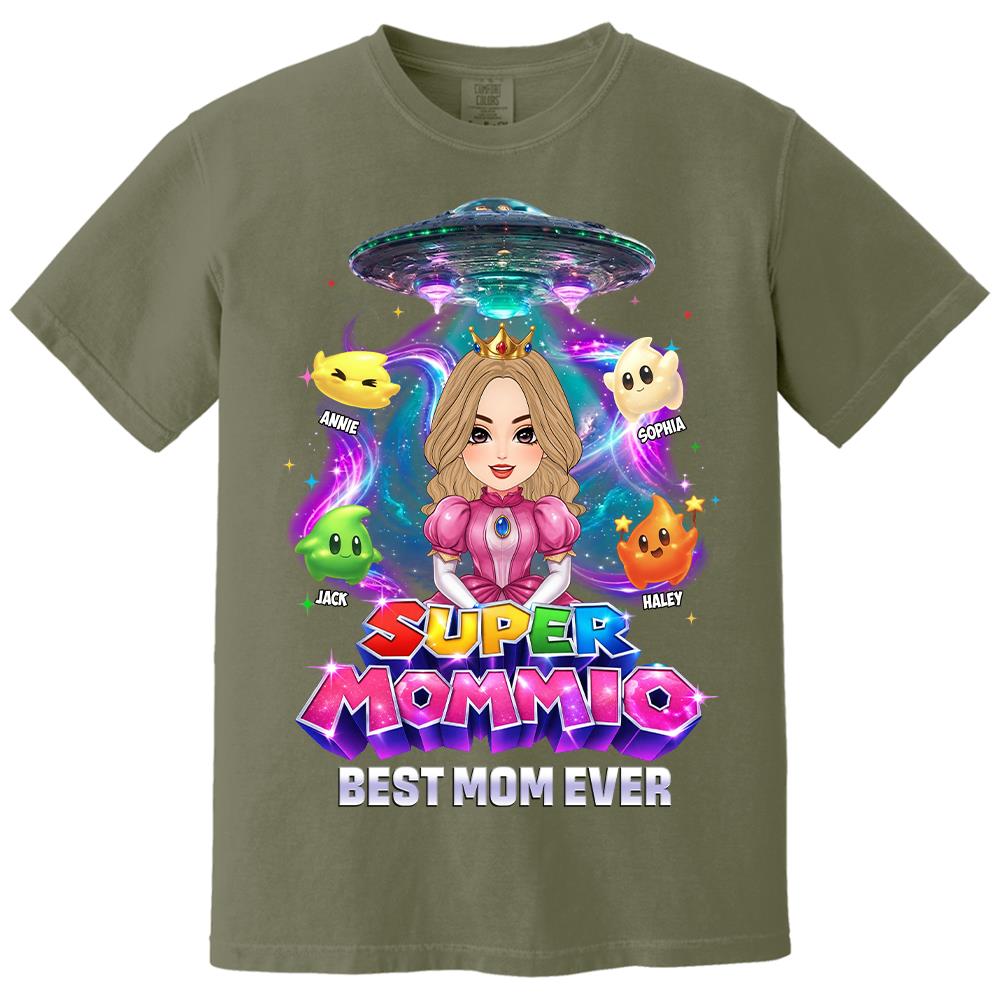 Galaxy Luma Super Mommio Shirt, Gift For Mom, Mother's Day L0411 Hv01