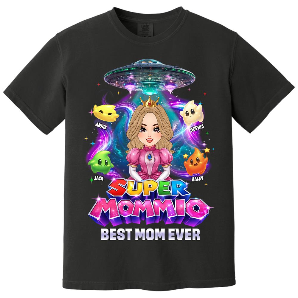 Galaxy Luma Super Mommio Shirt, Gift For Mom, Mother's Day L0411 Hv01