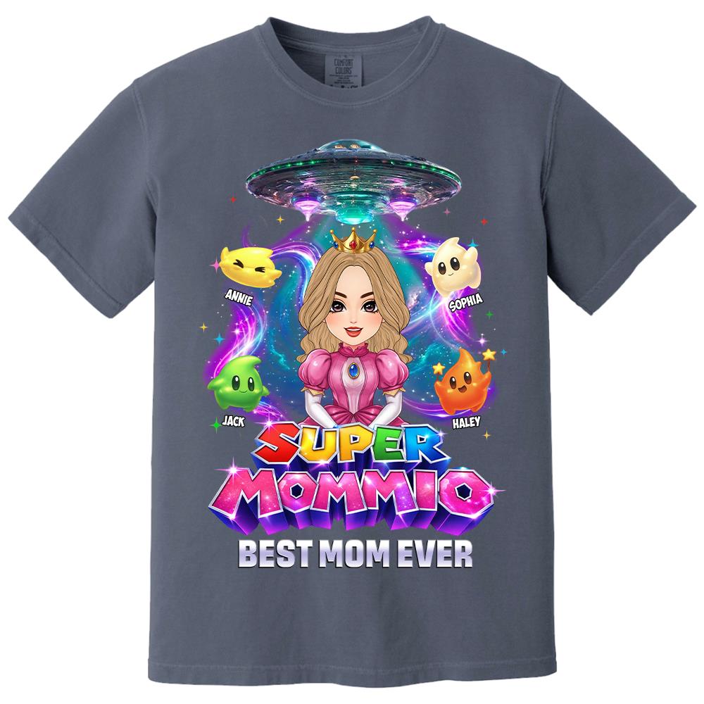 Galaxy Luma Super Mommio Shirt, Gift For Mom, Mother's Day L0411 Hv01