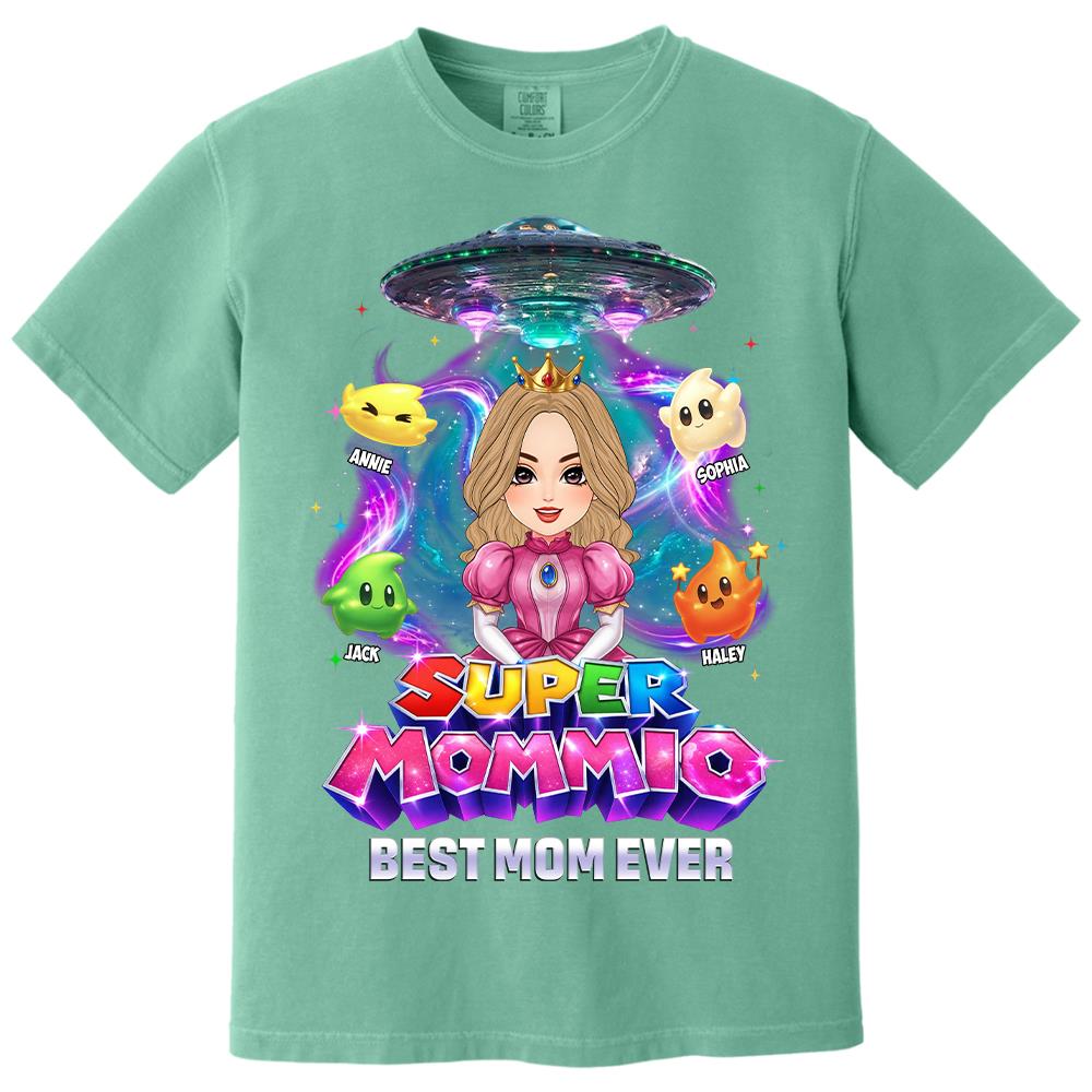 Galaxy Luma Super Mommio Shirt, Gift For Mom, Mother's Day L0411 Hv01