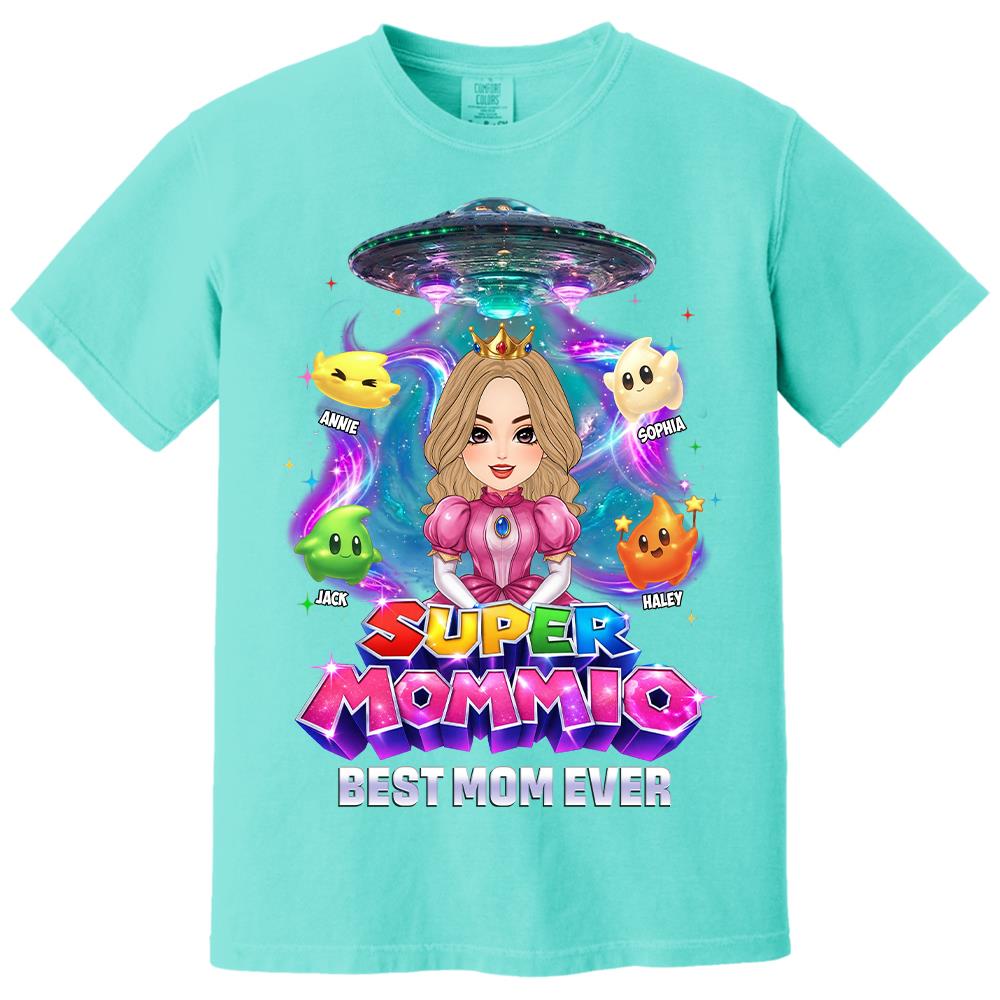 Galaxy Luma Super Mommio Shirt, Gift For Mom, Mother's Day L0411 Hv01