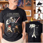 I Am Their Father Best Dad Ever -  Personalized Shirt Gift For Dad - Father's Day 2026 NA04 TH23