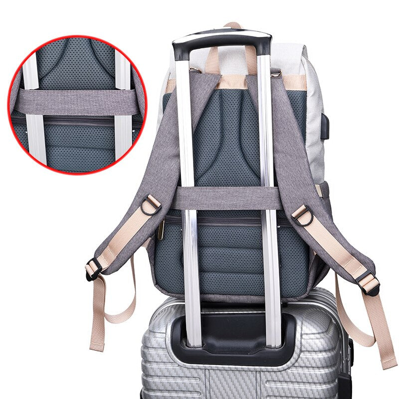 Mandy Multifunctional Large Size Diaper Backpack