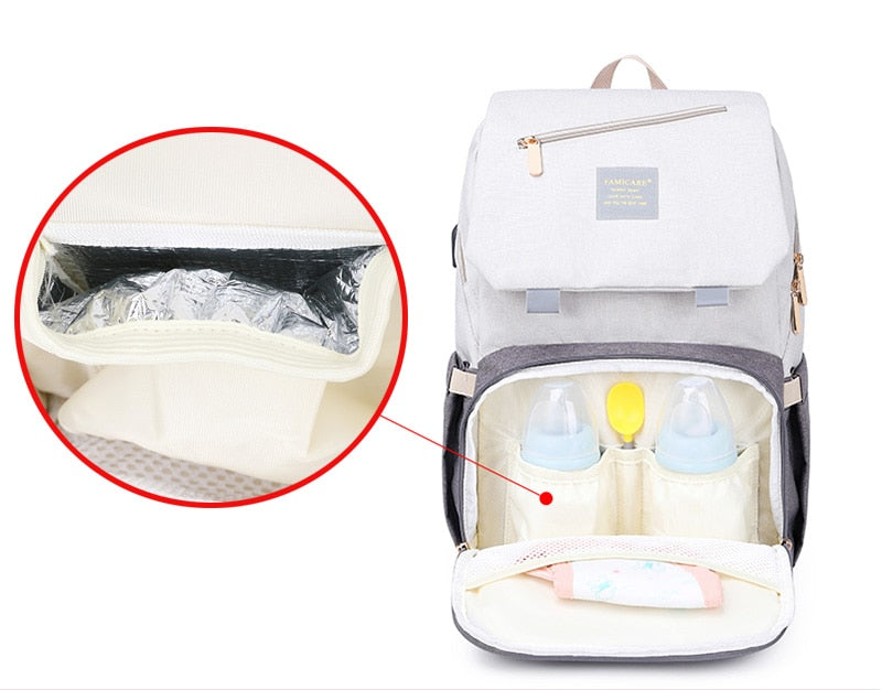 Mandy Multifunctional Large Size Diaper Backpack