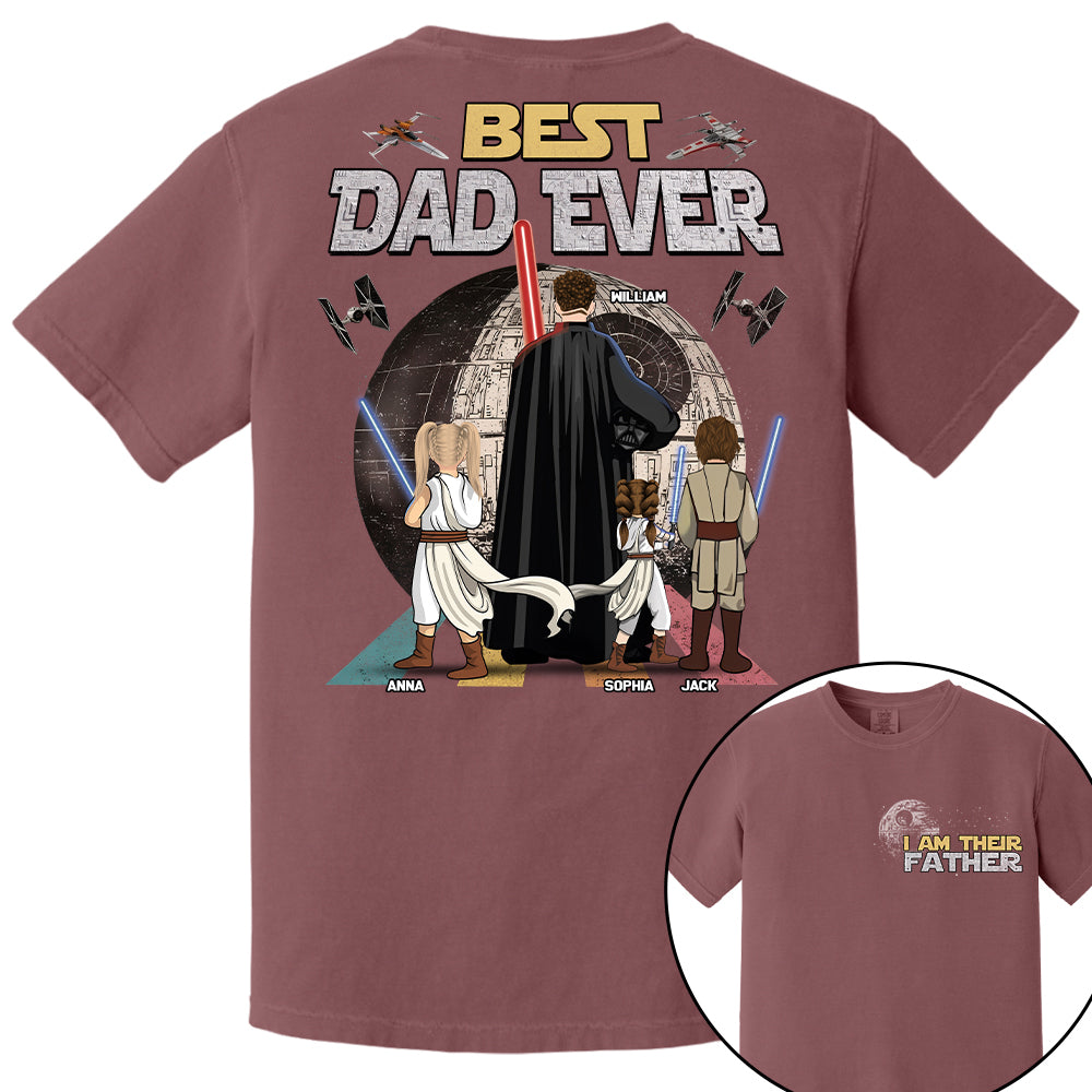 I Am Their Father Best Dad Ever - Personalized Shirt - Gift For Dad, Father's Day 2026 T1807 T24