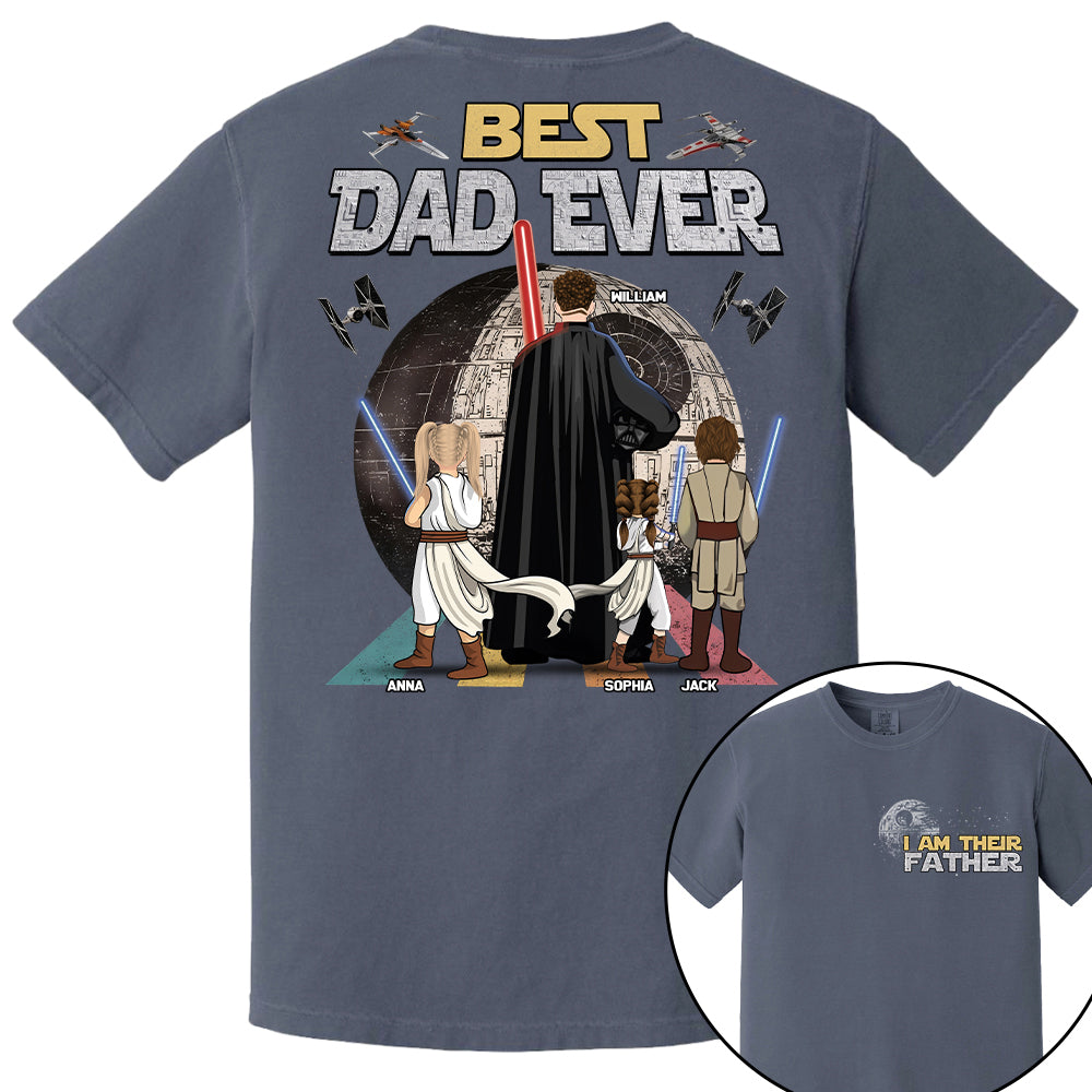 I Am Their Father Best Dad Ever - Personalized Shirt - Gift For Dad, Father's Day 2026 T1807 T24