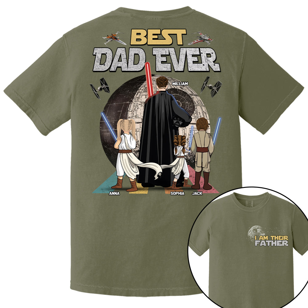 I Am Their Father Best Dad Ever - Personalized Shirt - Gift For Dad, Father's Day 2026 T1807 T24