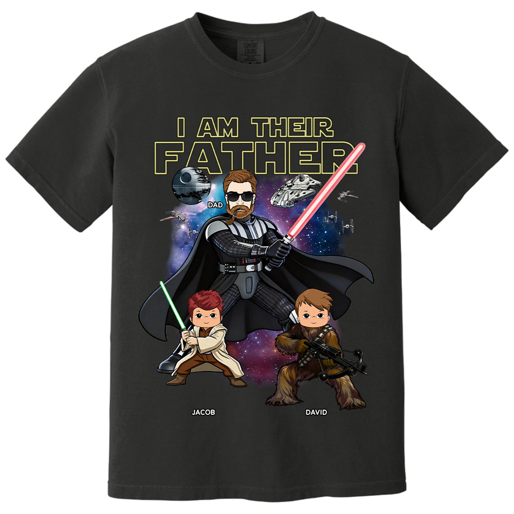 I Am Their Father Custom Vintage Style Shirt For Dad - Father's Day Gift New VH01