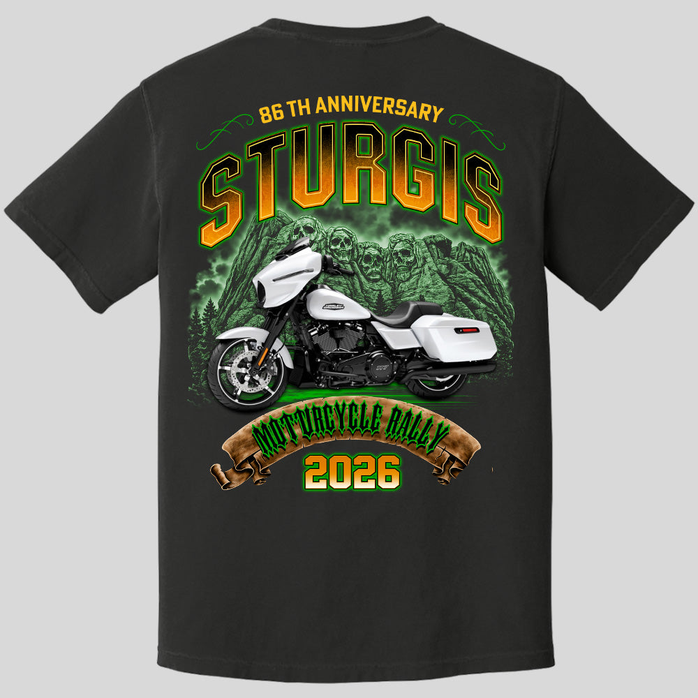 Celebrate 86th Anniversary - 2026 Sturgis Motorcycle Rally Black Hills Gold - Personalized Upload Vehicle Photo For Biker Vrs 2 A2110