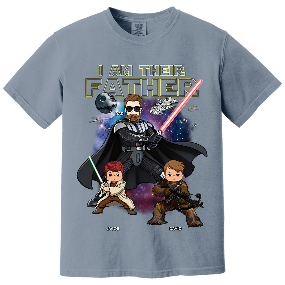 I Am Their Father Custom Vintage Style Shirt For Dad - Father's Day Gift New VH01