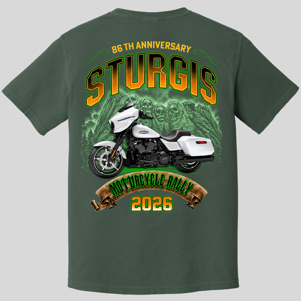 Celebrate 86th Anniversary - 2026 Sturgis Motorcycle Rally Black Hills Gold - Personalized Upload Vehicle Photo For Biker Vrs 2 A2110