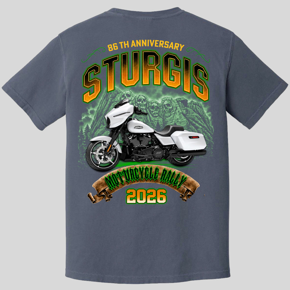 Celebrate 86th Anniversary - 2026 Sturgis Motorcycle Rally Black Hills Gold - Personalized Upload Vehicle Photo For Biker Vrs 2 A2110
