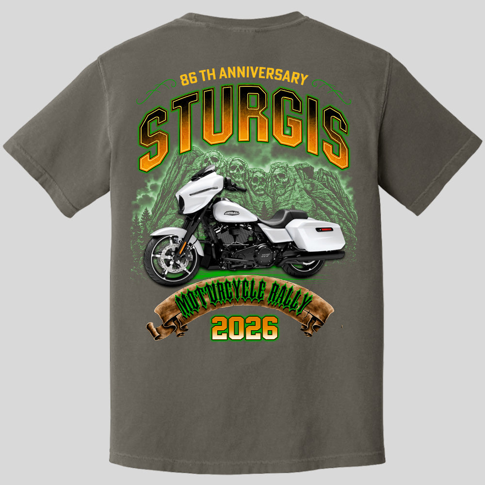 Celebrate 86th Anniversary - 2026 Sturgis Motorcycle Rally Black Hills Gold - Personalized Upload Vehicle Photo For Biker Vrs 2 A2110