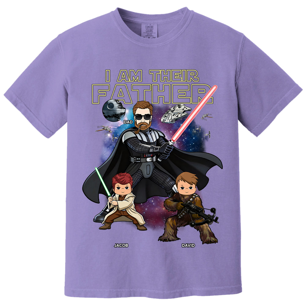 I Am Their Father Custom Vintage Style Shirt For Dad - Father's Day Gift New VH01