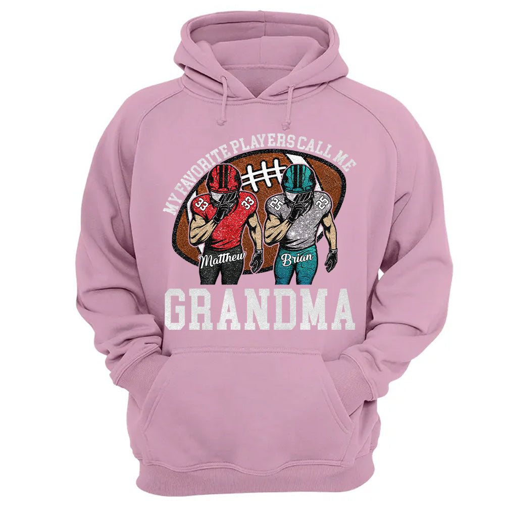 My Favorite Player Call Me Mom Grandma Personalized Football Mom Grandma Shirt Gift For Sport Family T1807