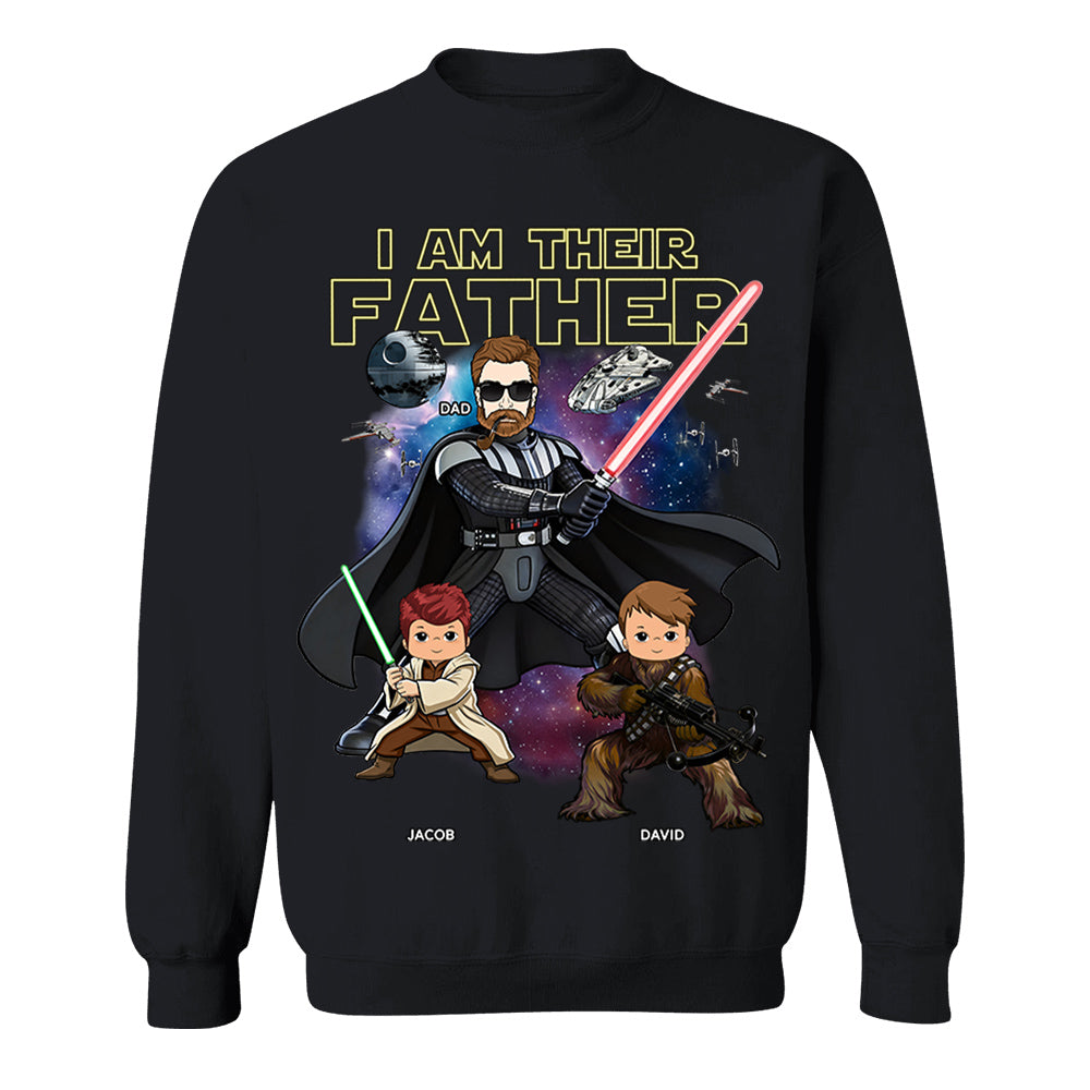 I Am Their Father Custom Vintage Style Shirt For Dad - Father's Day Gift New VH01