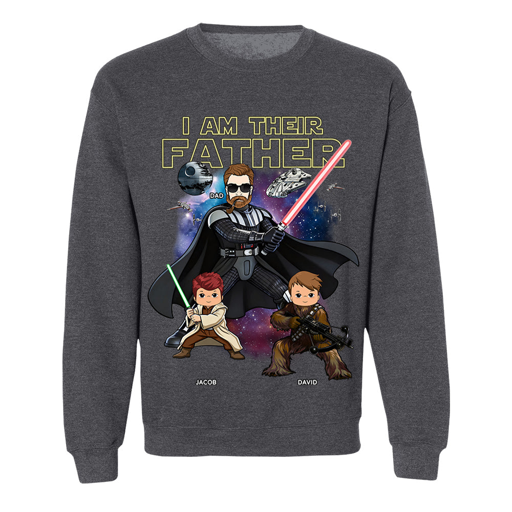 I Am Their Father Custom Vintage Style Shirt For Dad - Father's Day Gift New VH01