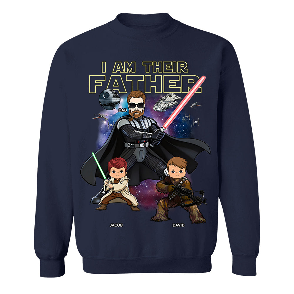 I Am Their Father Custom Vintage Style Shirt For Dad - Father's Day Gift New VH01
