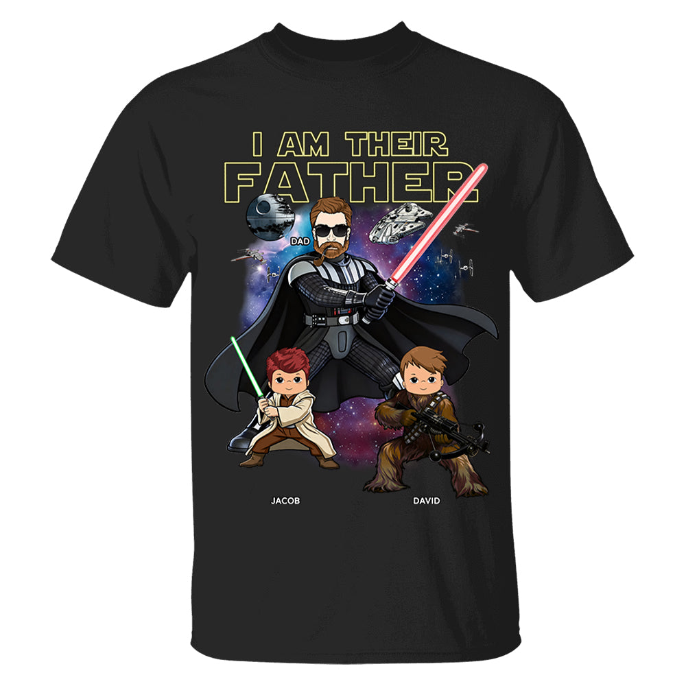 I Am Their Father Custom Vintage Style Shirt For Dad - Father's Day Gift New VH01
