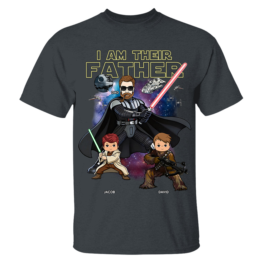 I Am Their Father Custom Vintage Style Shirt For Dad - Father's Day Gift New VH01